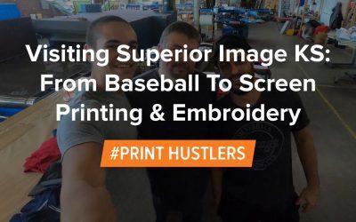 Visiting Superior Image KS: From Baseball To Screen Printing & Embroidery