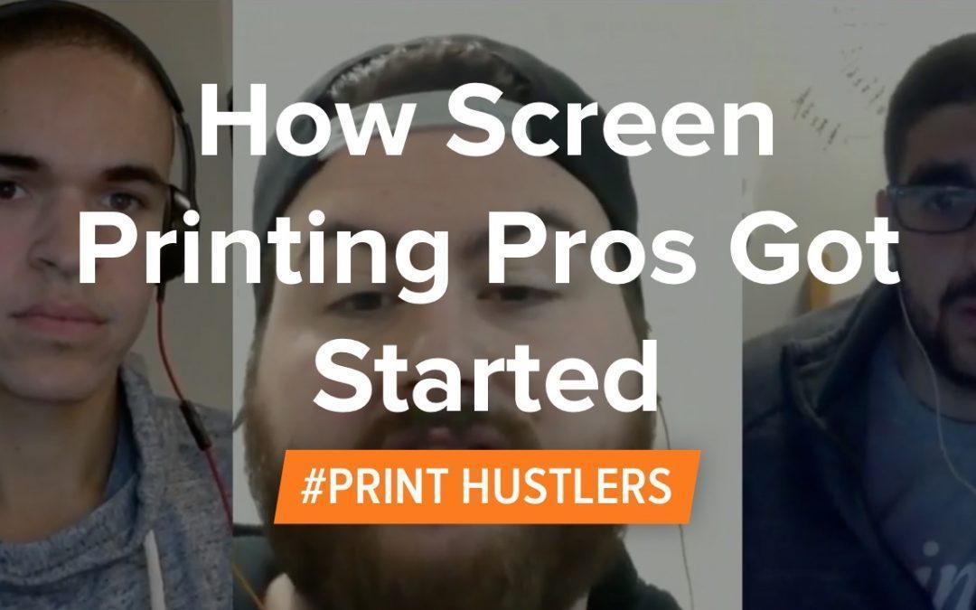 How Screen Printing Pros Got Started