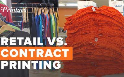 Retail vs. Contract Screen Printing | What is Contract Printing?