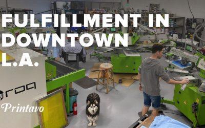 Shop Tour: Shirt Agency | Growing Into Fulfillment in Downtown LA