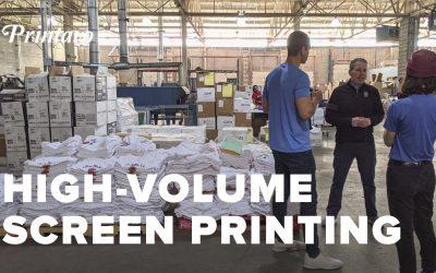 Marathon Sportswear Shop Tour: High-Volume Automated Screen Printing (With a Human Touch)