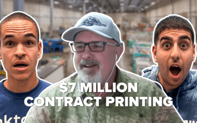 From $2.5m to $7m Contract Screen Printing Shop